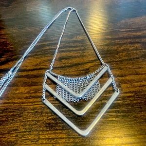 Silver arrow necklas